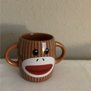 Playful Brown Monkey Mug